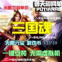 三国魂网游单机版网单一键服务端 无限元宝VIP10