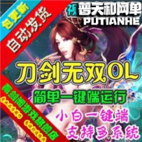 刀剑无双 网游单机版网单一键服务端 刷元宝等级装备