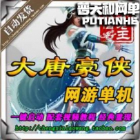 大唐豪侠网游单机版网单一键服务端